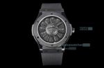 2022 New! Hublot Classic Fusion Takashi Murakami Sapphire Black Ceramic Watch 45mm